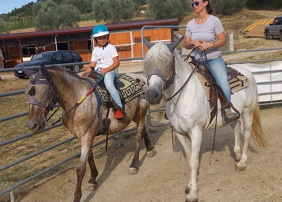Scuola di equitazione western in Umbria